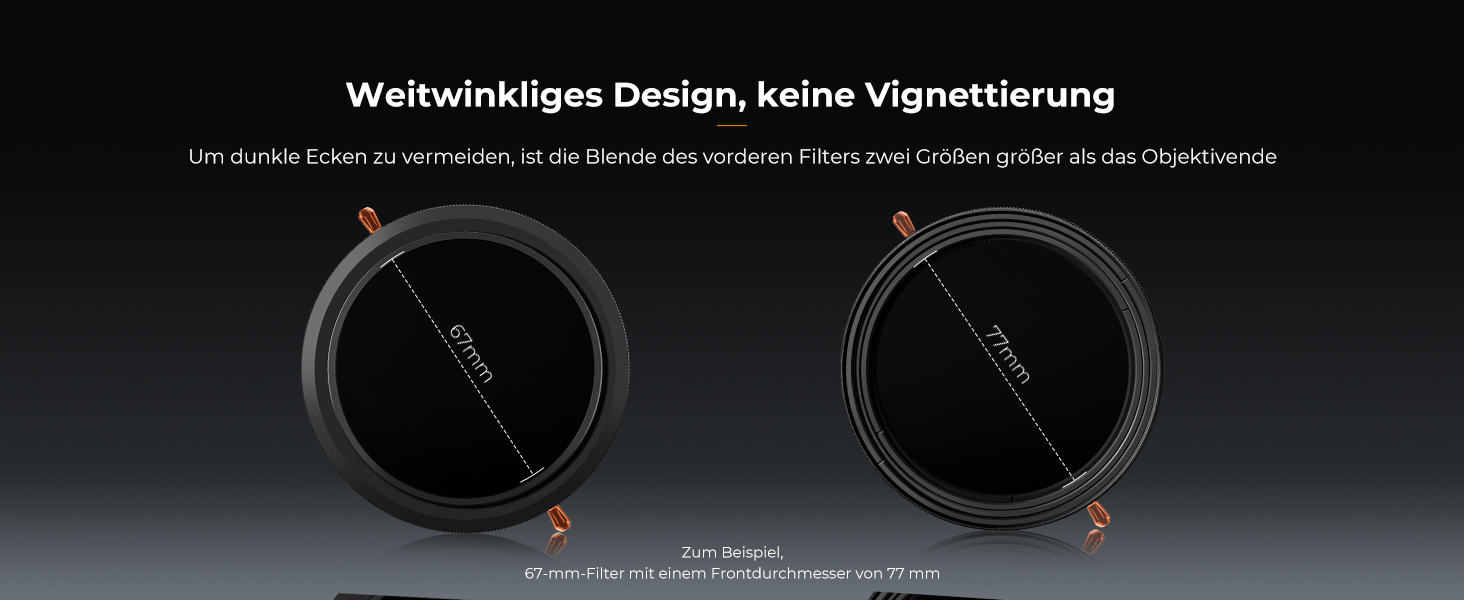 Фільтр K&F Concept Nano-D Serie 82mm 2-в-1: ND та CPL (Поляризаційний)