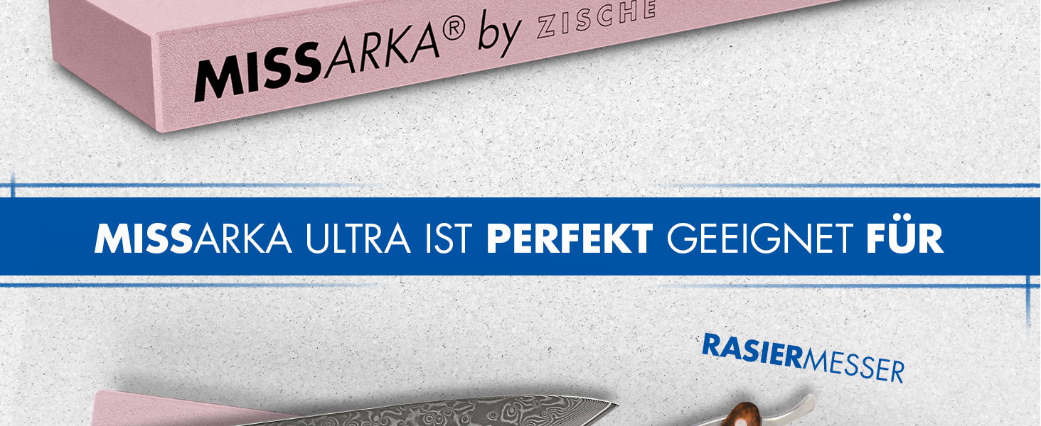 Точило для ножів Zische - Schleifstein з EDM Korund, 200x60x25 мм, 2 зернистості FEPA 500/1200 (Missarka Ultra)