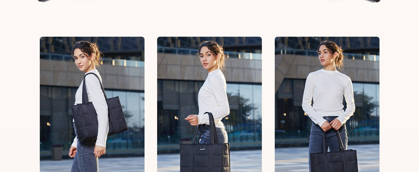 Сумка для ноутбука LOVEVOOK 15.6 дюймів, велика містка сумка-шоппер для роботи, навчання та подорожей, жіноча, хакі