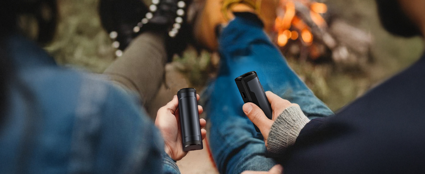 Електричні грілки для рук EasyAcc 10000mAh (2 шт) з LED-дисплеєм - 3 режими нагріву, для кемпінгу, полювання, Рейно