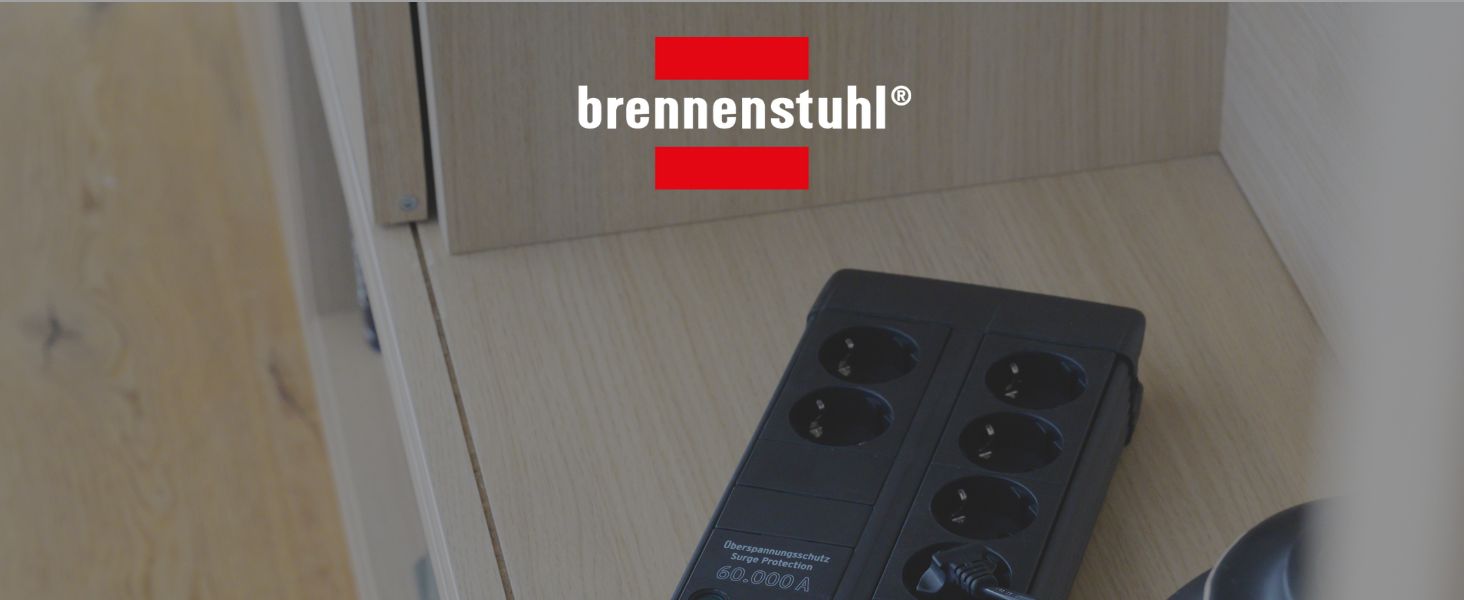 Мережевий фільтр Brennenstuhl Premium-Line на 8 розеток з захистом від перенапруги