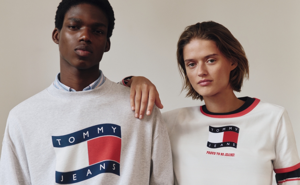 Жіночі сліпони Tommy Jeans на платформі, білі, 41 EU