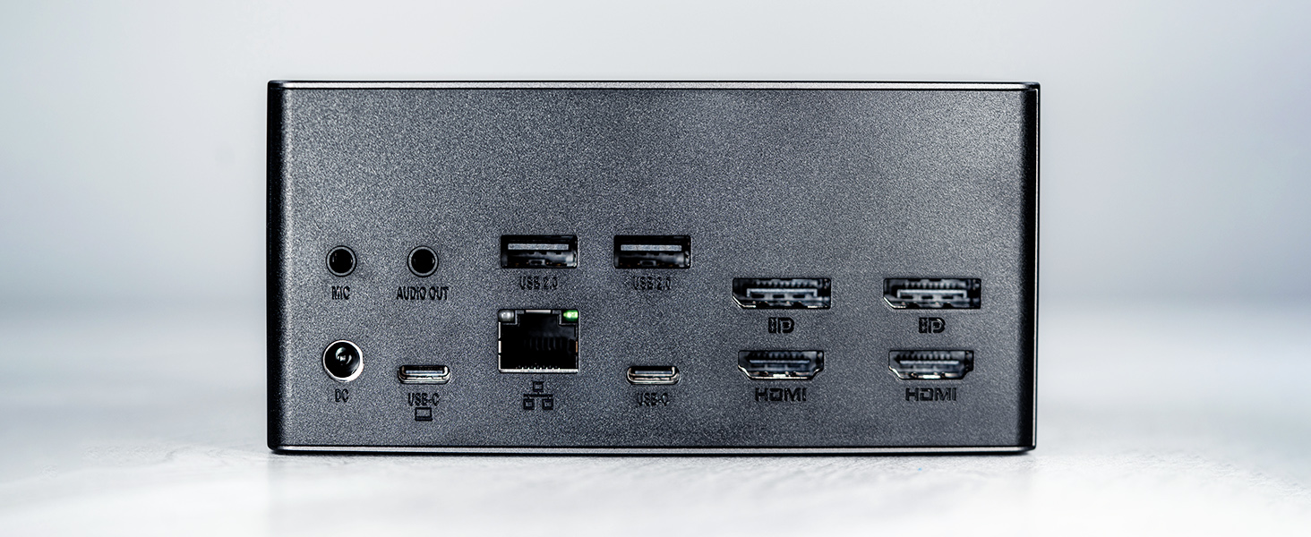 Док-станція для HDD/SSD 2.5/3.5 SATA з USB 3.0 Sabrent (EC-DFLT) - Підтримка 2.5'/3.5' SSD, DisplayLink