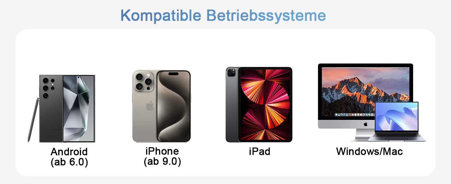 Цифровий мікроскоп Skybasic з Wi-Fi, 50x-1000x, 2.0 MP, 8 LED, сумісний з Android/iOS/Windows/MAC