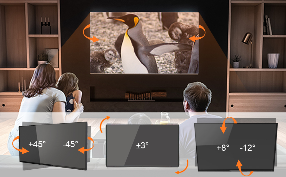 Настінний кріплення для телевізора GRIFEMA: поворотний, нахильний, висувний, універсальний (26-65 дюймів, до 60 кг, VESA 600x400)