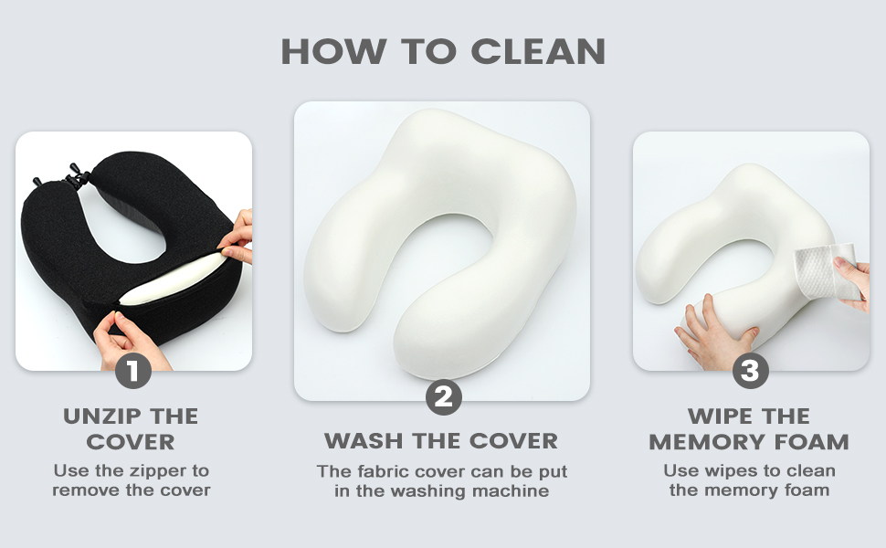 Подушка для шиї у літак - 100% Memory Foam - Зручна подушка для подорожей - з 3D-маскою для сну та навушниками - Ідеально для літака, авто, дому, офісу, чорна