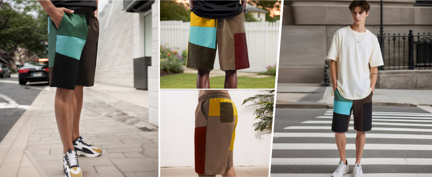 Чоловіча толстовка з капюшоном RUIZEHONG з блискавкою, блоковий колір, з кишенями, повсякденна, біло-чорна, розмір XL