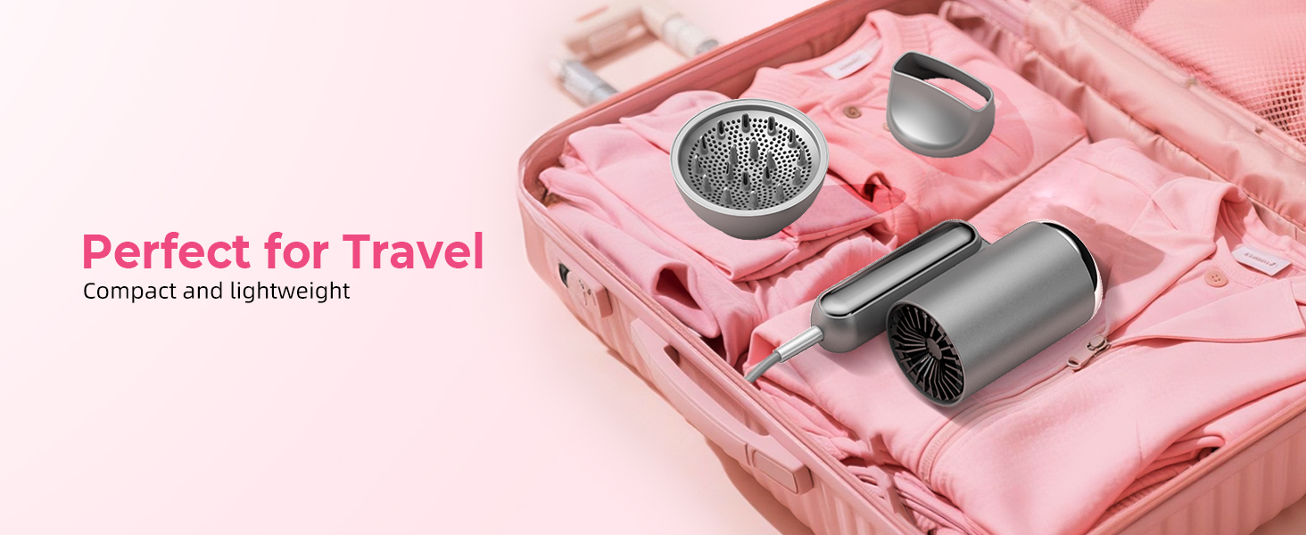 Набір для укладки волосся 6 в 1 Atopskins: фен-щітка, плойка, іонізація, 1000W (сірий)