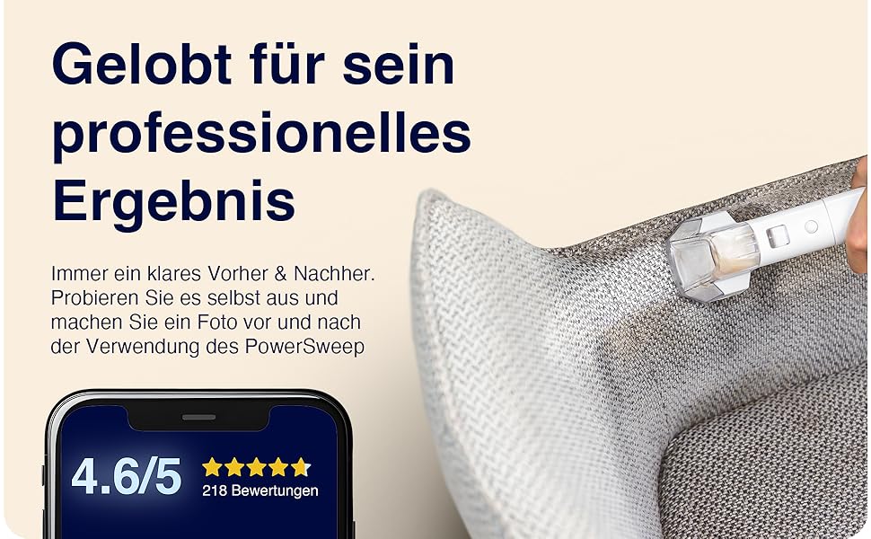 Портативний чистий для килимів та м'яких меблів Samako – 400W, 2 великі резервуари для води, для всіх типів тканини