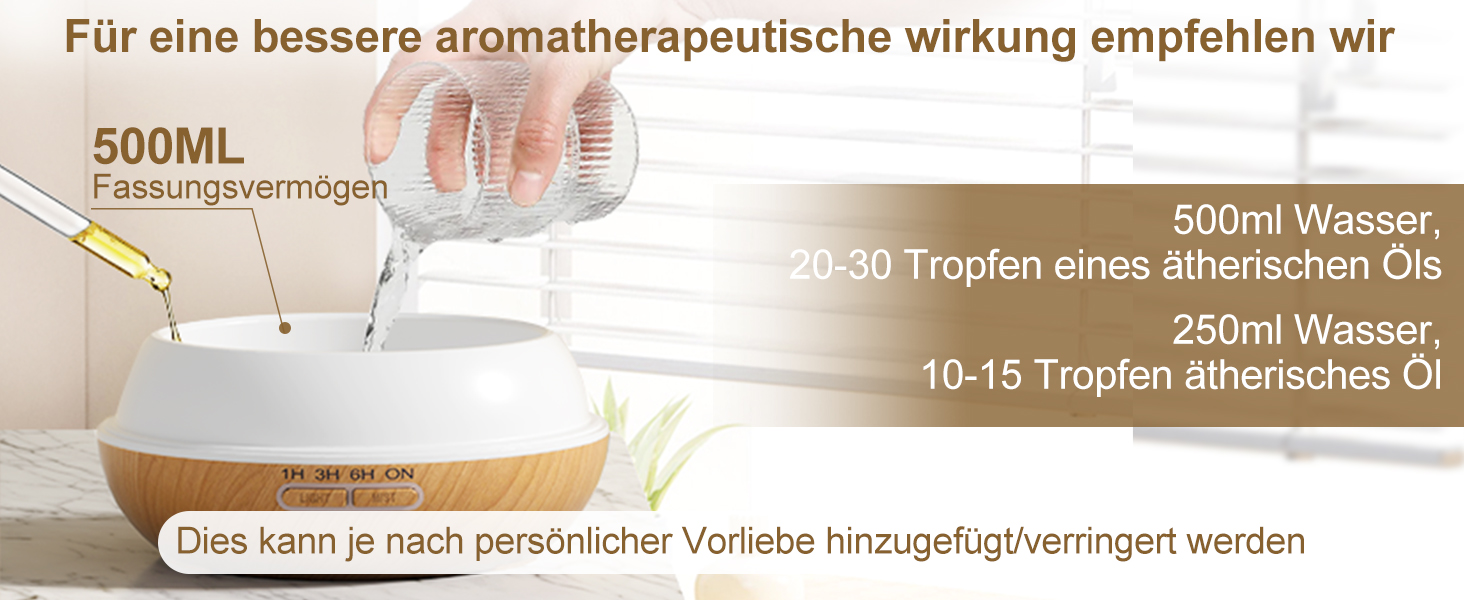 Дифузор аромату 500 мл з ефірними оліями та керуванням від пульта, 14 кольорів, 2 режими розпилення, тиха робота, золото