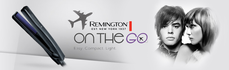 Випрямляч для волосся Remington On The Go S2880: компактний, 15 см, керамічне покриття, 200°C