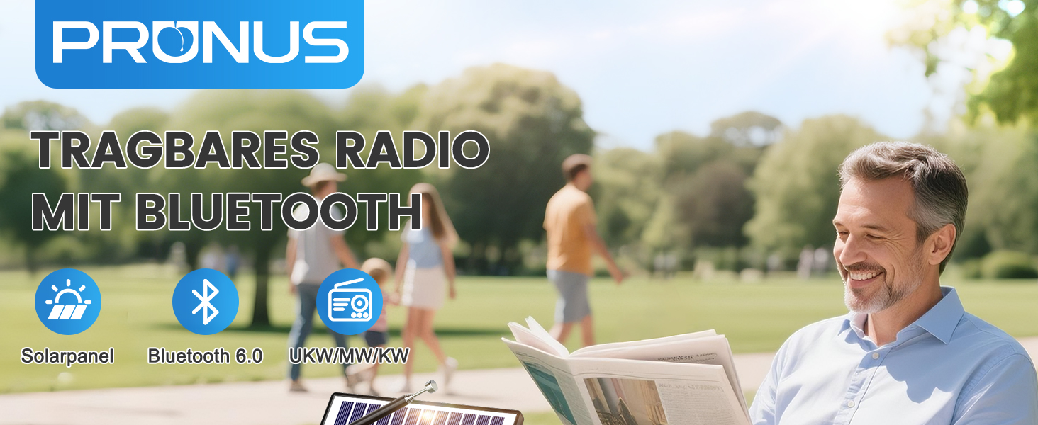 PRUNUS J-135 Радіо на сонячній енергії AM/FM/SW з акумулятором 1800mAh, Bluetooth 6.0, USB, TF-карта. Ностальгічне радіо-кофеварка для кемпінгу, надзвичайних ситуацій та активного відпочинку