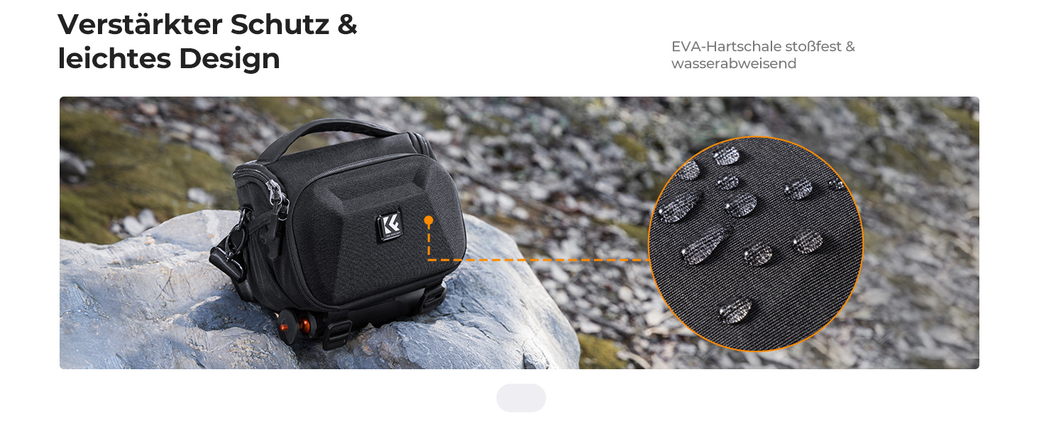Сумка для камери K&F Concept для DSLR/SLR, фотосумка з кріпленням для штатива, фоторюкзак, компактна