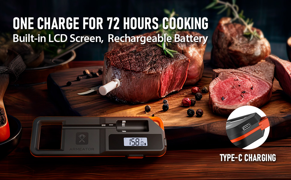 Цифровий термометр для м'яса та гриля: приготування стейків, шашликів та інших страв