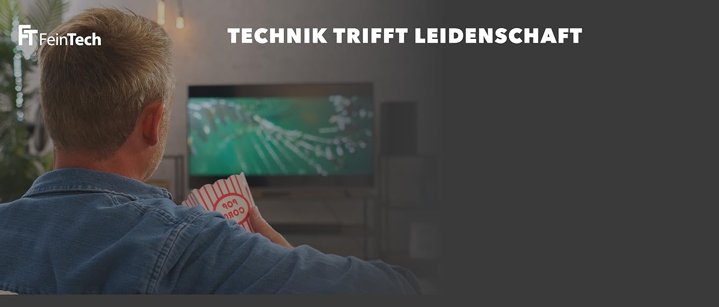 LED лампа настільна FeinTech LTL00121 з регулюванням яскравості, чорна