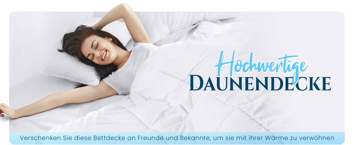 Ковдра Utopia Bedding 135 x 200 см, всесезонна, мікрофібра (біла)