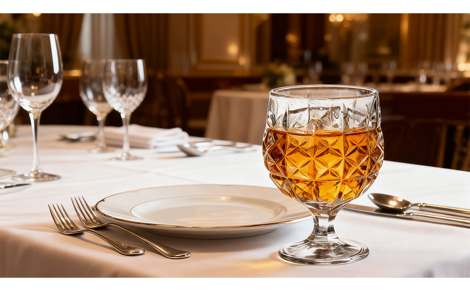 Набір з 6 витончених келихів для вина 200 мл, рельєфні келихи, ідеальні для червоного та білого вина, для свят та вечірок