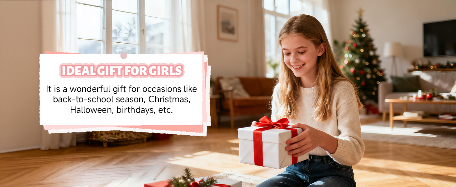 Шкільний рюкзак для дівчаток-підлітків, рожевий, з помпоном, тролей-петлею та світловідбивачами. Великий рюкзак для школи та подорожей, 3-7 клас, водонепроникний