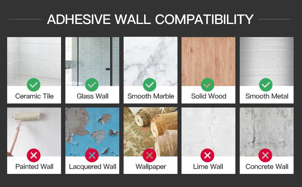 Тримач для рушників на стіну без свердління, з 2 рушниковими перекладинами, алюміній, матовий чорний, 58 см