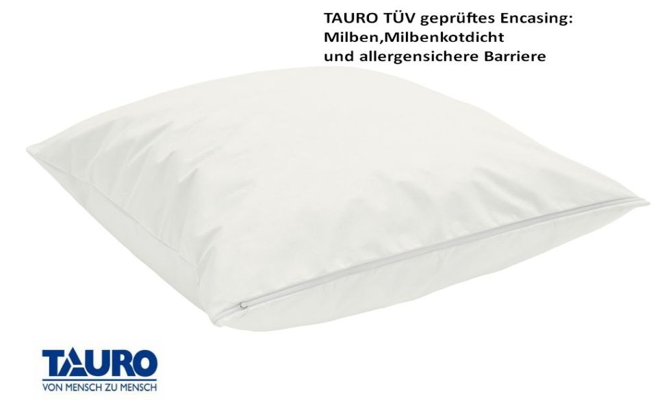 Чохол на матрац TAURO 70x140 см, антиалергенний, захист від пилових кліщів, для дитячого матраца, висота 12 см, білий