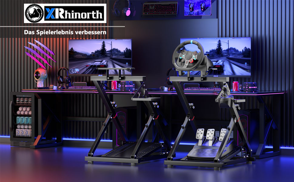 Тримач для ігрового керма Racing Steering Wheel Stand для Logitech G29 G920 G923 G27 G25 та Thrustmaster T248 T300 TS-PC TX для PS5 PS4 Xbox PC