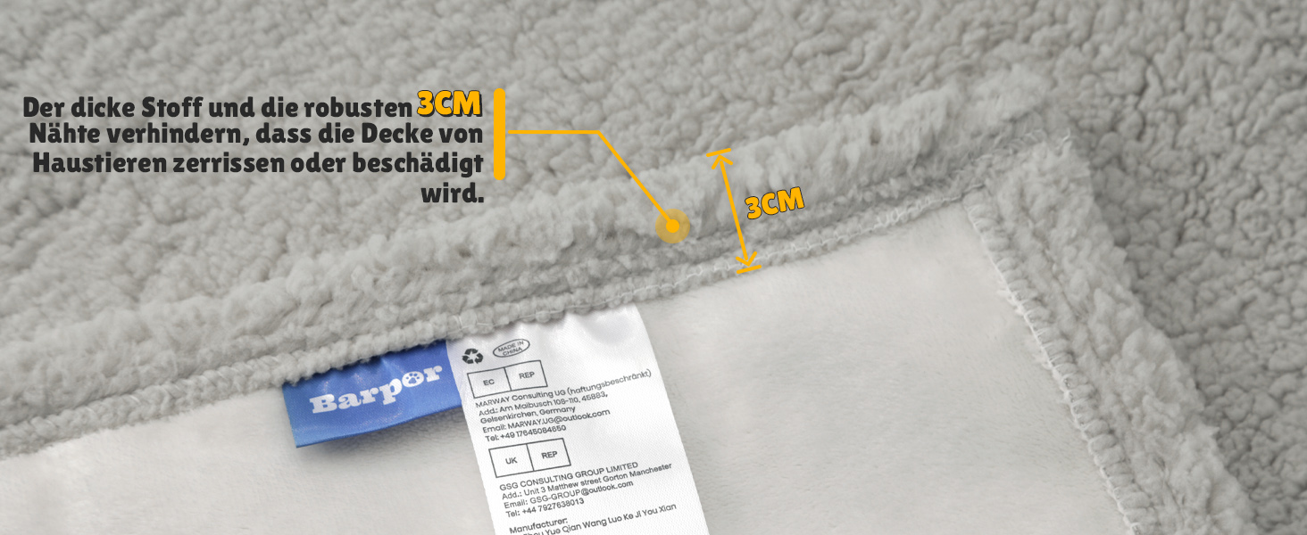 Водонепроникний килимок для собак, 152x127 см - двосторонній, м'який, теплий. Підходить для великих собак та котів. Захищає підлогу, ліжко, диван та автокрісло. Сірий.