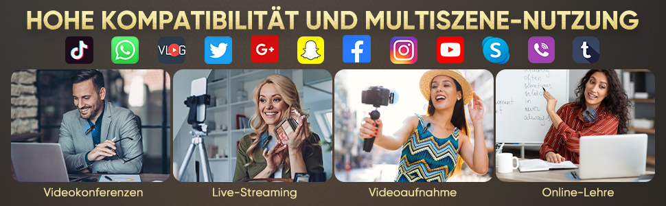 Беспроводной петличный микрофон XZ-K5 для iPhone/iPad/Android/Laptop с шумоподавлением (2 шт.)