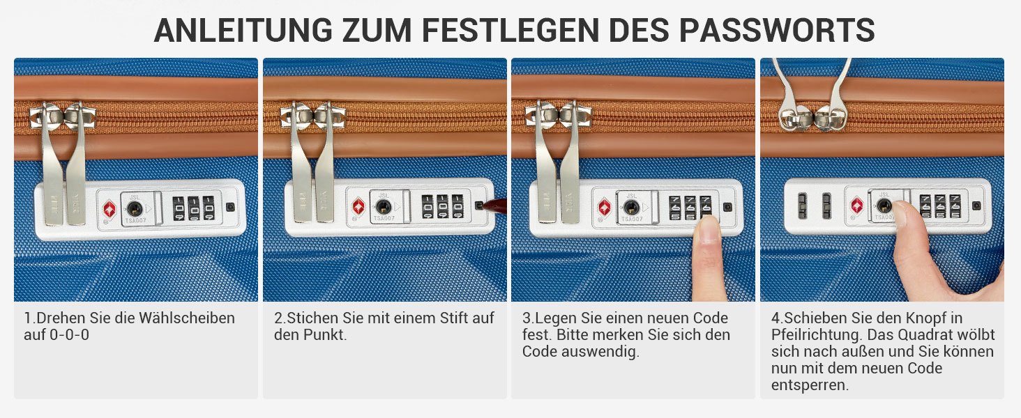 Чемодан ручної поклажі British Traveller 54x36.5x21.5 см з косметичкою, ABS+PC, блакитний