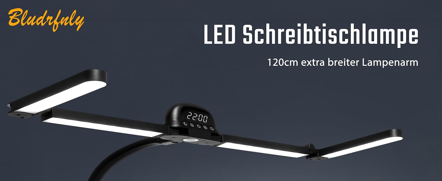Світлодіодна настільна лампа на монітор (скрінбар) LED з RGB підсвіткою, 120 см, регулювання яскравості