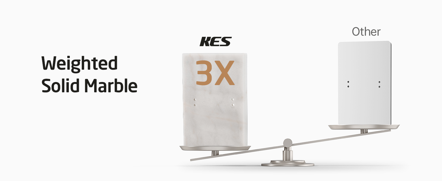 Підставка для рушників подвійна, настільна, з нержавіючої сталі, з мармуровою основою, 84 см, BTH217-2