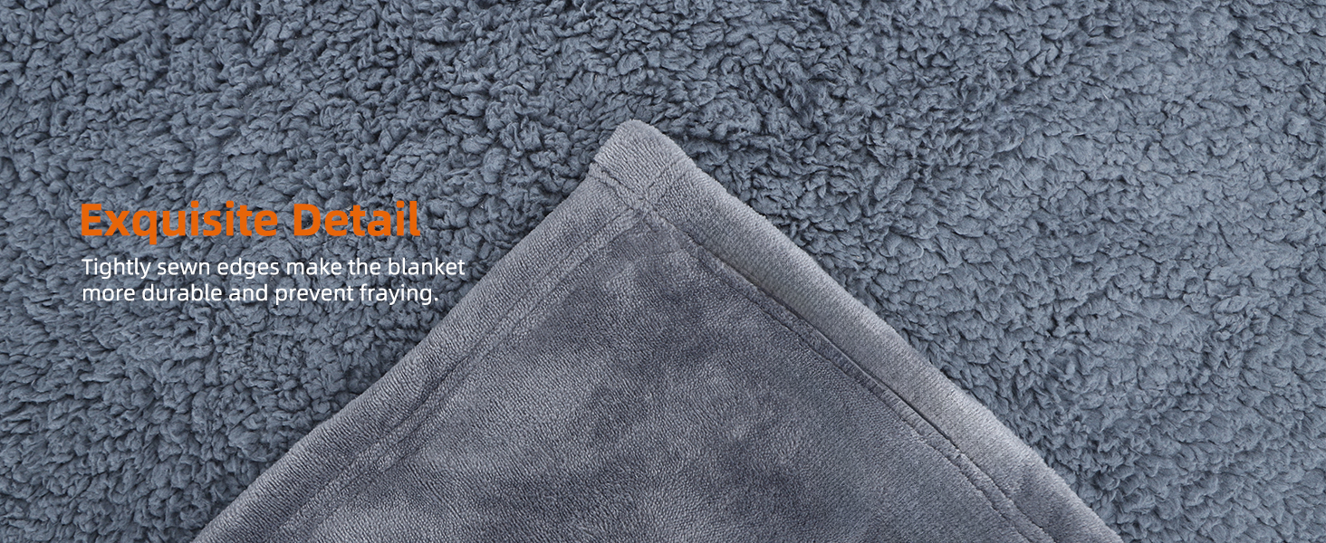 Водонепроникний коврик для собак Nobleza, XXL (203 x 152 см), м'який та пухнастий, для дому та вулиці, підходить для котів, можна прати в пральній машині, двосторонній чохол для дивану, сірий