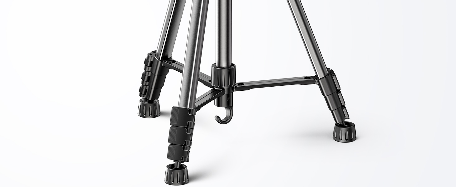 Штатив для камери UGREEN 53.5-175 см, легкий та портативний, з тримачем для смартфона та чохлом для DSLR, Canon, Nikon, Action Camera