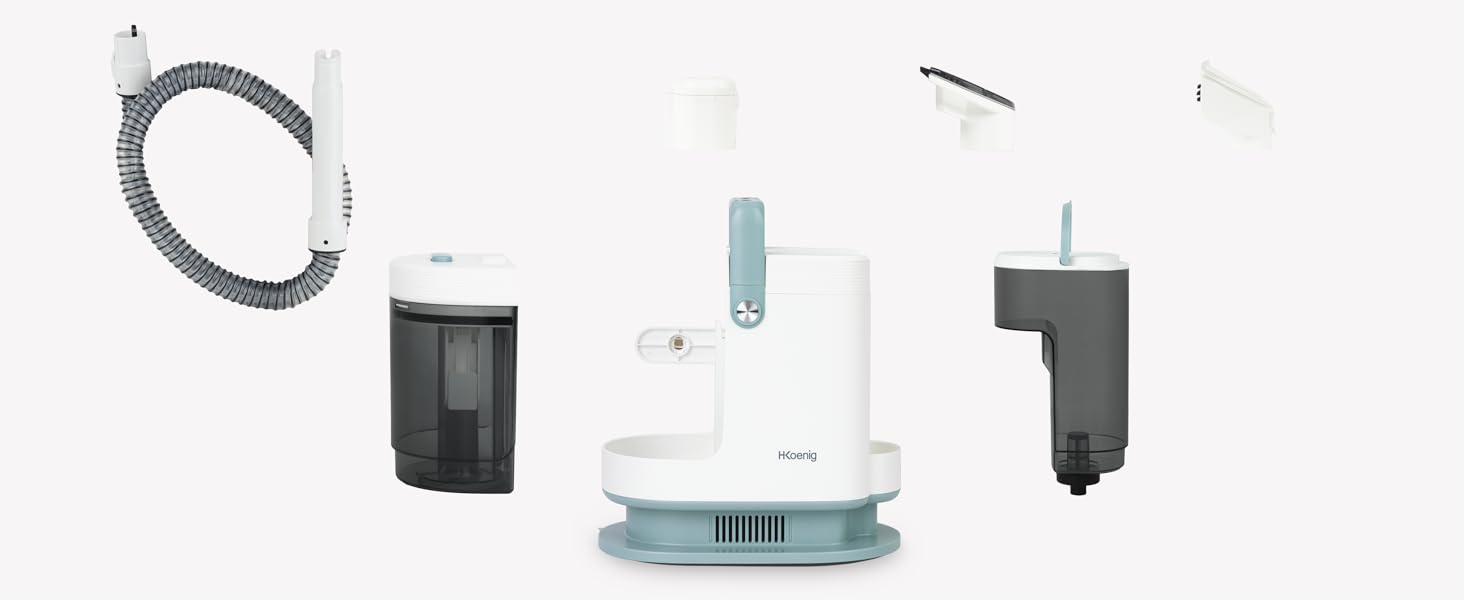 Пилосос для хімчистки H.Koenig TWT99: для килимів, меблів, одягу; 1600 мл, 1200 Вт