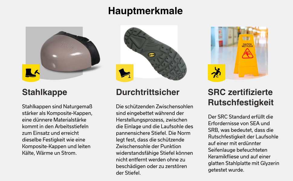 Чоловічі та жіночі робочі черевики Safety Jogger з металевим носком, S3/S1P, антиковзаюча підошва, захист від удару, водо- та маслостійкі, Bestboy, чорний, 45 EU