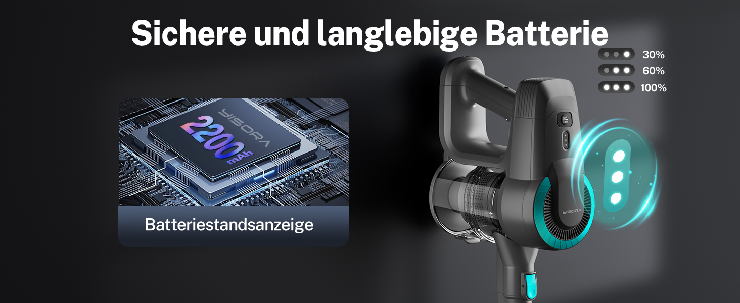 Бездротовий акумуляторний пилосос 25000Pa з антизаплутувальною насадкою та автономністю 50 хвилин. Підходить для килимів, твердих підлог та видалення шерсті тварин. Легкий ручний пилосос.