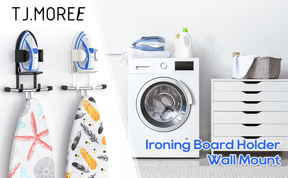 Кріплення для прасувальної дошки на стіну TJ.MOREE, чорний колір