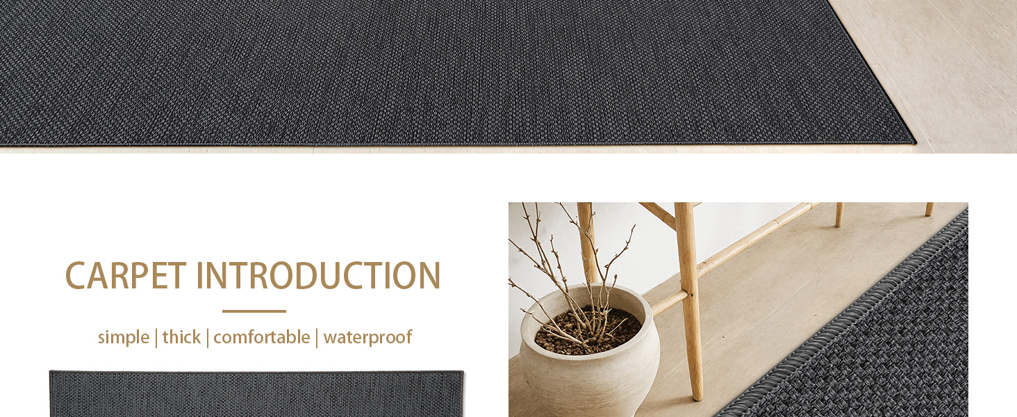 Килимок кухонний неслизький, 61x183 см, сірий, 4 мм, для кухні, перед пральною машиною, коридору