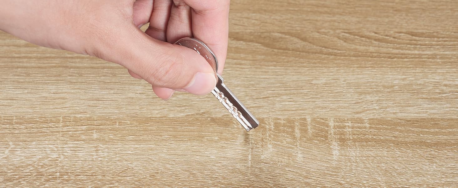 Кухонна полиця WOLTU для мікрохвильовки, метал та дерево, 3 яруси, 60х40х82 см, білий + світлий дуб