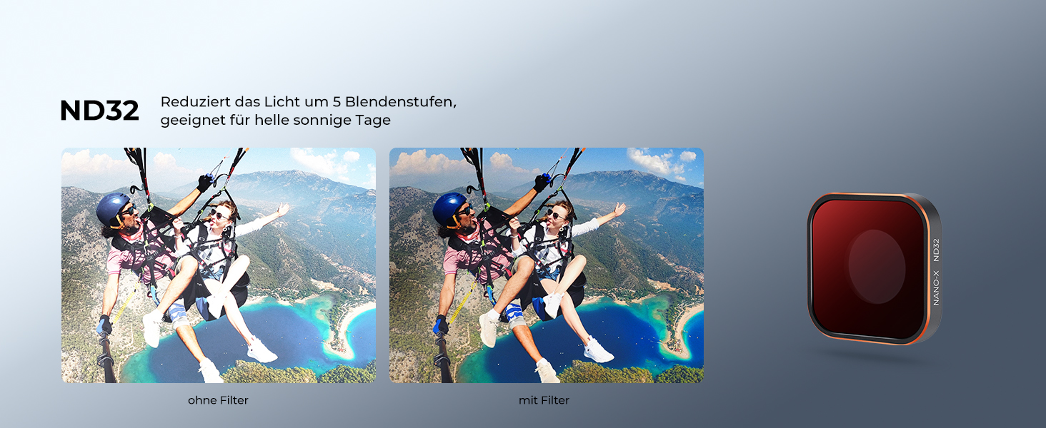 Набір фільтрів K&F Concept ND/CPL для GoPro Hero 13/12/11/10/9 Black (6 шт.)