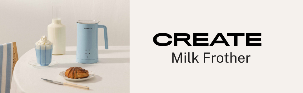 Електричний спінювач молока Milkfrother: сенсорний екран, 4 програми, 350 мл, гарячий/холодний, 400W