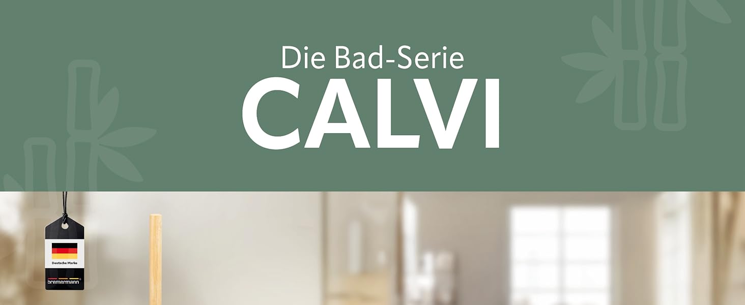 Тримач для мила Bremermann Calvi з бамбука та пластику (сірий)