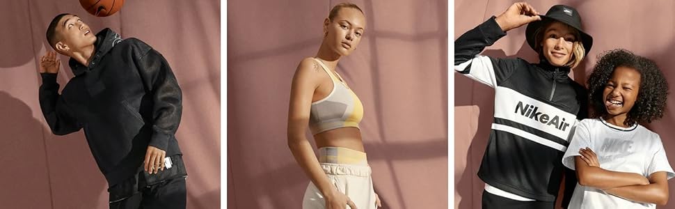 Поясна сумка Nike з двома кишенями на блискавці та регульованим ременем для зручного носіння