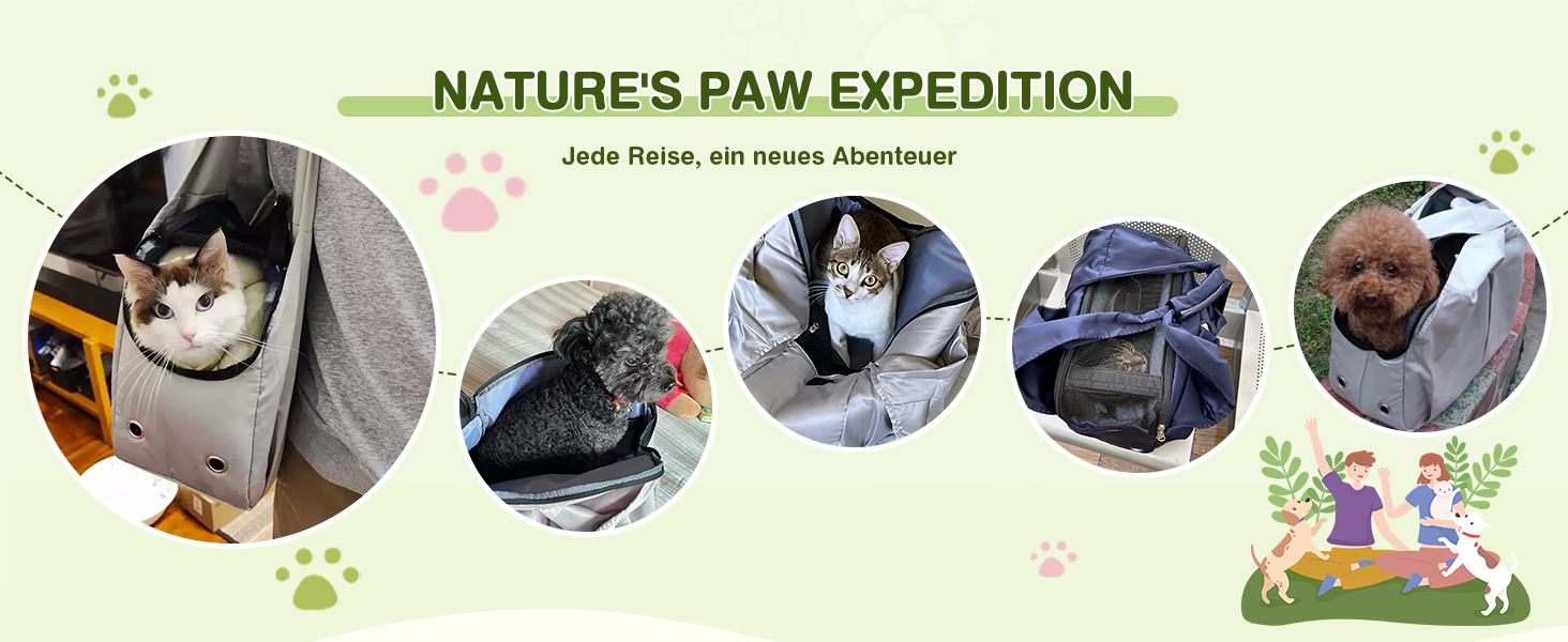 Чорна сумка-переноска для собак та котів ALLSOPETS - легка, дихаюча, для подорожей та відпочинку на природі