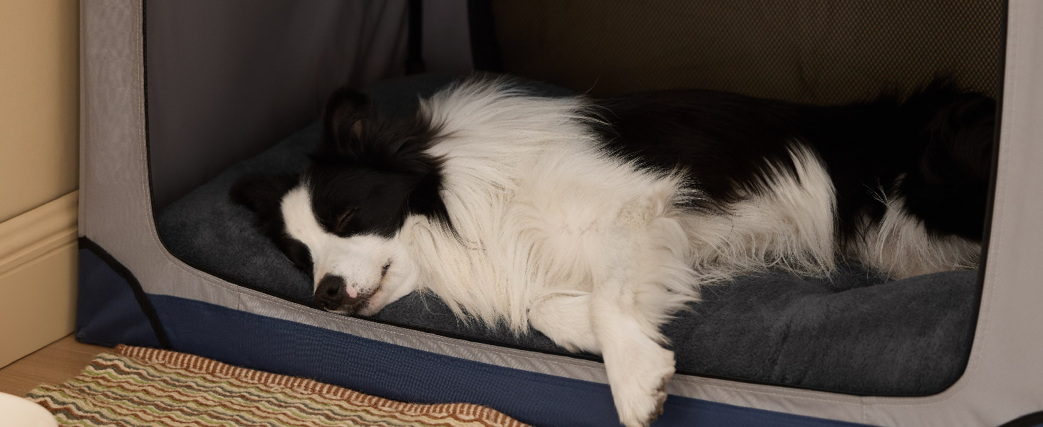 Крісло-лежанка для собак BEDSURE XL - велике, 104x69x8 см, сіре. Лежанка для собак з антиковзним дном, м'яка та зручна.