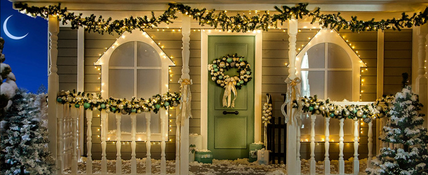 Льо́дко́ва гірля́нда LED 220, 25 метрів, 8 режимів, вологостійка, мідний дріт, з пультом, для дому та саду