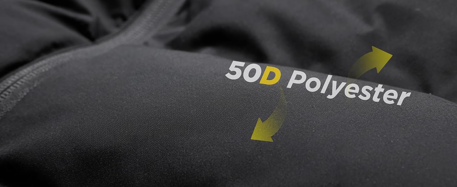 Тепла електрична жилетка InoKraft для чоловіків з підігрівом, акумулятор 8000mAh, USB-C, для зими, велоспорт, біг, хайкінг, XXL