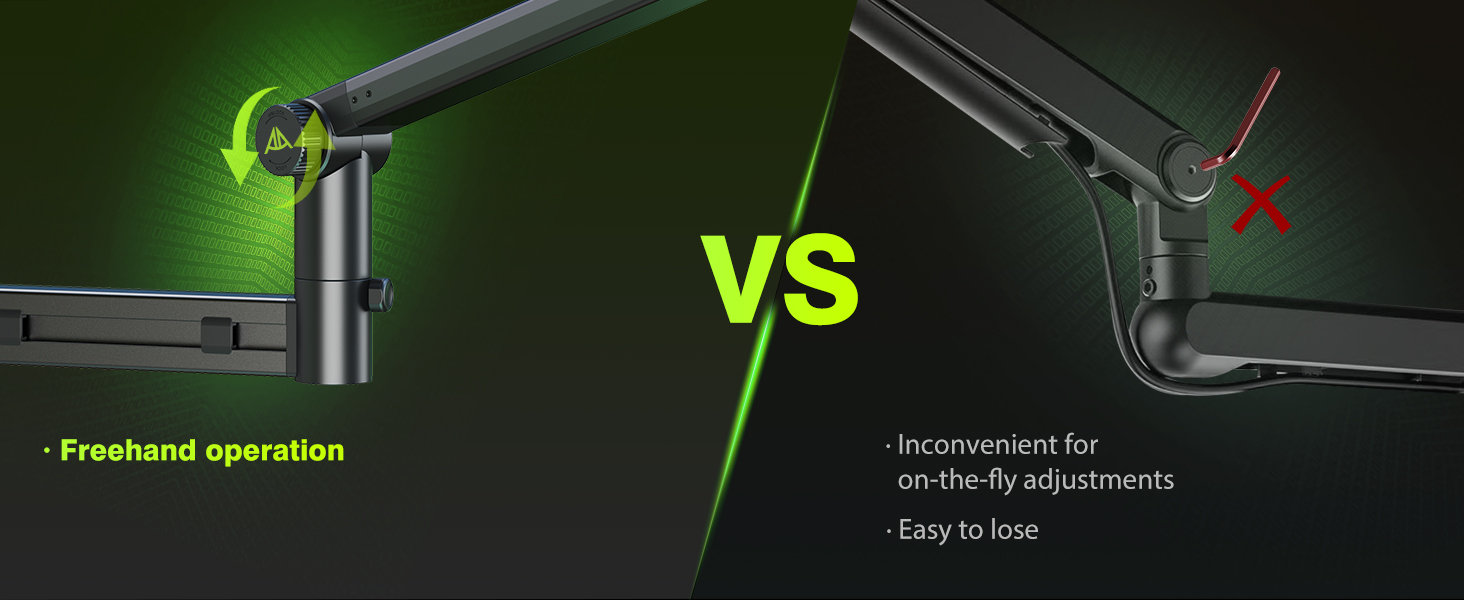 Мікрофонний кріплення на тримачі Arm (до 3 кг) - сумісний зі Shure SM7B, MV7 та ін.