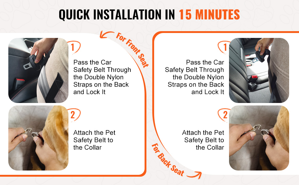 Автокрісло для собак VEVOR, 560x508x410 мм, з кишенею, страхувальним ременем та м'якою підкладкою, для собак малого та середнього розміру до 25 кг, світло-коричневе