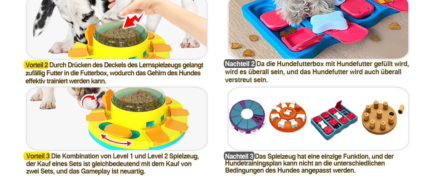 Іграшка для собак, інтерактивна, для тренування та розваг, розвиває інтелект