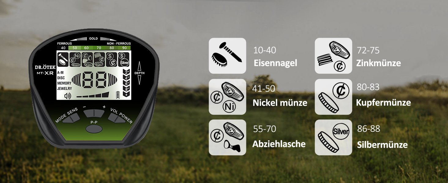 Металодетекторний набір для дорослих: професійний детектор з LCD дисплеєм